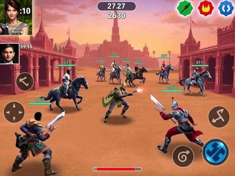 Glory Strike Indian Warriors Gameplay Screenshot